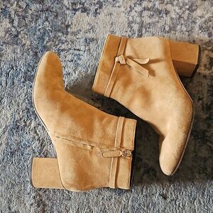Tan Kate Spade Knott Mid Boot - 9